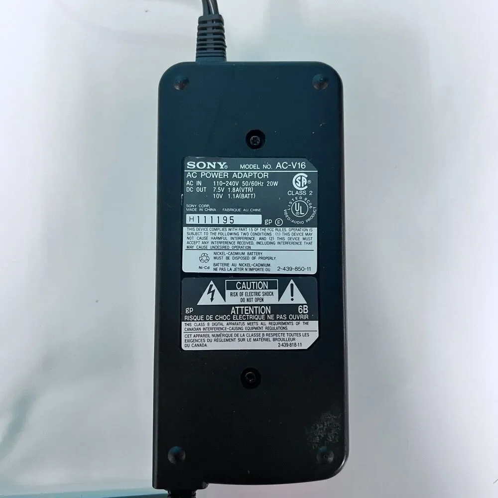 Sony genuine ac